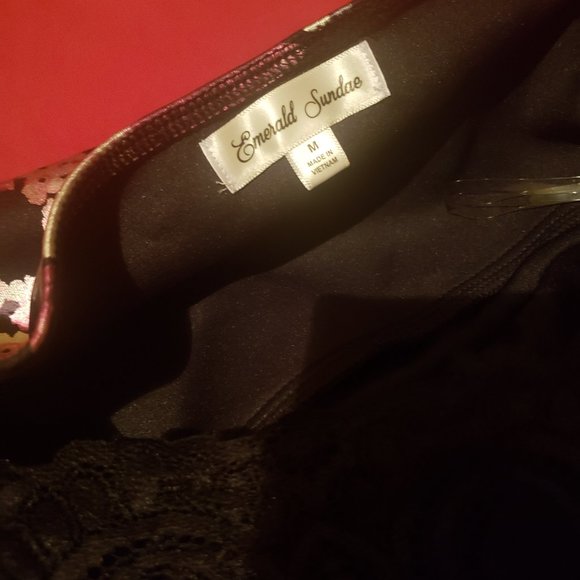 Emerald Sundae Dress Lace Back Dress, Size: M, NWT - Picture 8 of 9